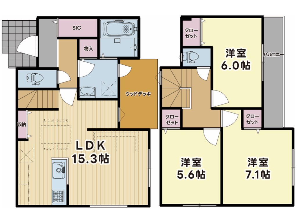 上土棚南2丁目 2棟 - 3
