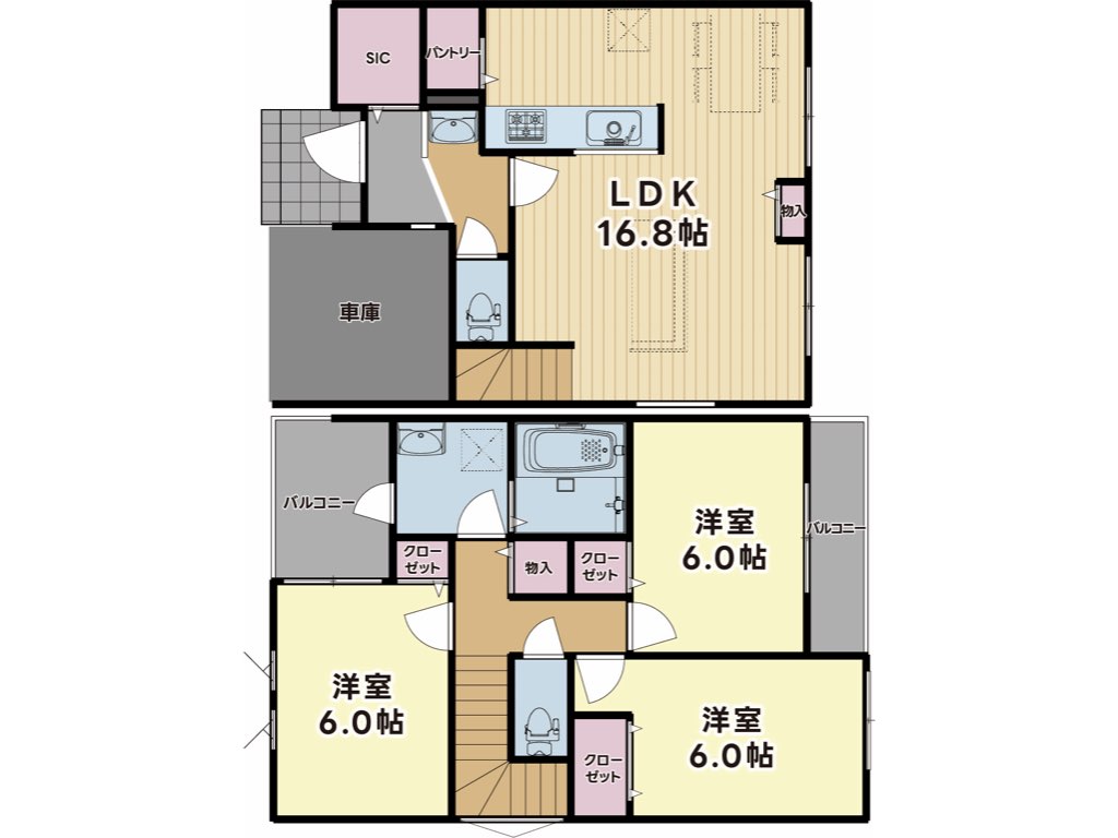 上土棚南2丁目 2棟 - 2